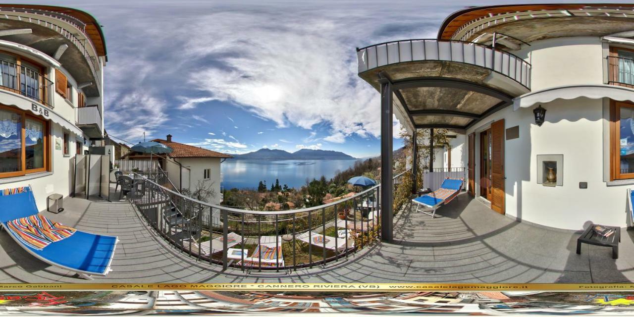 Casale Fe-Wo - Appartamenti Con Vista Lago Cannero Riviera Buitenkant foto